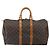 Borsa Keepall Louis Vuitton in tela Monogram 45 Marrone