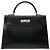 Hermès Hermes Kelly 32 Einkaufstasche Schwarz - Ansicht 2