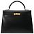 Hermès Hermes Kelly 32 Einkaufstasche Schwarz