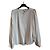 La Fée Maraboutée Rilana Bluse Creme Viskosesatin Roh