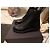 Valentino Garavani Leder Combat Boots - 44 Schwarz - Ansicht 6