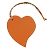 Silk In Charm a forma di cuore Petit H di Hermès per donne Arancione - vista 2