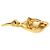 Vintage Coco Mark Gold Clip Ohrringe von Chanel Golden - Ansicht 7
