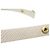 Cinghia a Spalla in Pelle Epi Louis Vuitton Bianco D'oro - vista 8