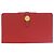 Carteira longa Dogon MM em couro Togo Hermès Vermelho