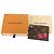 Billetera bifold de lona Monogram Louis Vuitton Castaño Roja Monograma - vista 2