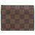Cartera Victorine Tri-Fold Louis Vuitton Castaño Roja Damier ebene - vista 2