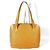 Borsa tote in pelle Epi Louis Vuitton Giallo