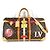 Louis Vuitton Monogram Summer Trunk Keepall Bandoulière 50 Marrone Rosa