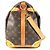 Louis Vuitton Monogram Summer Trunk Keepall Bandoulière 50 Marrone Rosa - vista 4