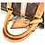 Louis Vuitton Monogram Summer Trunk Keepall Bandoulière 50 Marrone Rosa - vista 9