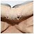 Borsa a mano FENDI Celeria in pelle beige argento Auth hk3299 - vista 11