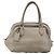 Borsa a mano FENDI Celeria in pelle beige argento Auth hk3299 - vista 13