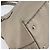 Borsa a mano FENDI Celeria in pelle beige argento Auth hk3299 - vista 14