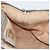 Borsa a mano FENDI Celeria in pelle beige argento Auth hk3299 - vista 20