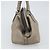 Borsa a mano FENDI Celeria in pelle beige argento Auth hk3299 - vista 3