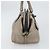 Borsa a mano FENDI Celeria in pelle beige argento Auth hk3299 - vista 4