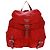 PRADA Backpack Nylon Red Silver Auth 160522 Silvery - view 2