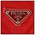PRADA Backpack Nylon Red Silver Auth 160522 Silvery - view 24