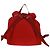 PRADA Backpack Nylon Red Silver Auth 160522 Silvery - view 3