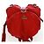 PRADA Backpack Nylon Red Silver Auth 160522 Silvery - view 6
