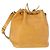Noe LOUIS VUITTON Borsa a Spalla Petit Noé Epi Gialla M44109 LV Auth 161436 Giallo