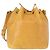 Noe LOUIS VUITTON Borsa a Spalla Petit Noé Epi Gialla M44109 LV Auth 161436 Giallo - vista 2