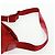 PRADA Schultertasche Nylon Rot Silber Authentisch 161482 - Ansicht 14