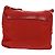 PRADA Schultertasche Nylon Rot Silber Authentisch 161482 - Ansicht 2