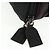 PRADA Borsa a mano in nylon nero argento Auth 161692 - vista 9