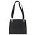 Borsa a Spalla Gancini in Pelle Nera e Oro Auth 161284 di Salvatore Ferragamo Nero D'oro - vista 13