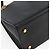 Borsa a Spalla Gancini in Pelle Nera e Oro Auth 161284 di Salvatore Ferragamo Nero D'oro - vista 16