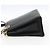 Borsa a Spalla Gancini in Pelle Nera e Oro Auth 161284 di Salvatore Ferragamo Nero D'oro - vista 3