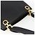 Borsa a Spalla Gancini in Pelle Nera e Oro Auth 161284 di Salvatore Ferragamo Nero D'oro - vista 6
