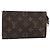 Bucket LOUIS VUITTON Monogramma Secchiello PM Pochette Accessorio LV Auth 162697