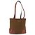 Borsa Tote PRADA in nylon marrone oro Auth 161781 D'oro