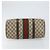 Bolsa de mão Gucci GG Supreme Web Sherry Line PVC Bege Ouro 24 012 3842 Auth 161028 Dourado - vista 5