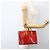 LOUIS VUITTON Monogram Vernis Reade PM Borsa a Mano Rossa M91088 LV Auth hk3277 Rosso - vista 21
