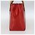 LOUIS VUITTON Monogram Vernis Reade PM Borsa a Mano Rossa M91088 LV Auth hk3277 Rosso - vista 3