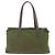 PRADA Tote Bag aus Nylon Khaki Silber authentisch 161778 - Ansicht 2