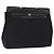 Hermès HERMES Borsa a Mano Herbag MM Tela Pelle Nera Argento Auth gh1501 Nero