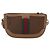 Borsa a Spalla Gucci Micro GG Canvas Web Sherry Line Marrone Oro Rosso Auth 162991 D'oro - vista 2