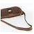 Borsa a Spalla Gucci Micro GG Canvas Web Sherry Line Marrone Oro Rosso Auth 162991 D'oro - vista 7