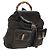 Zaino in nylon marrone e argento GUCCI Bamboo 003 1119 0016 Auth 161351