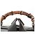 Zaino in nylon marrone e argento GUCCI Bamboo 003 1119 0016 Auth 161351 - vista 15