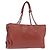 Borsa a Spalla in Pelle Bottega Veneta con Catena Rossa Auth 161765