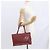Borsa a Spalla in Pelle Bottega Veneta con Catena Rossa Auth 161765 - vista 25