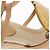 Sandali Espadrilles Raffia Beige LV Auth della linea Crociera LOUIS VUITTON ti3630 - vista 20