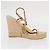 Sandali Espadrilles Raffia Beige LV Auth della linea Crociera LOUIS VUITTON ti3630 - vista 25