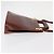 Borsa a Spalla Gancini in Pelle Marrone Oro Auth 159579 di Salvatore Ferragamo - vista 3